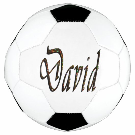 Starry Ontworpen David Naam, Voetbal (Voorkant)