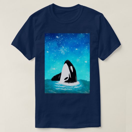 Starry Orca T-shirt (Design voorkant)