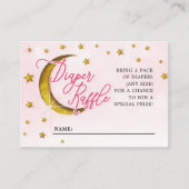 Starry over de roze gouden moondraak Raffle Informatiekaartje (Voorkant)