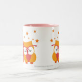 Starry Owls Tweekleurige Koffiemok (Center)