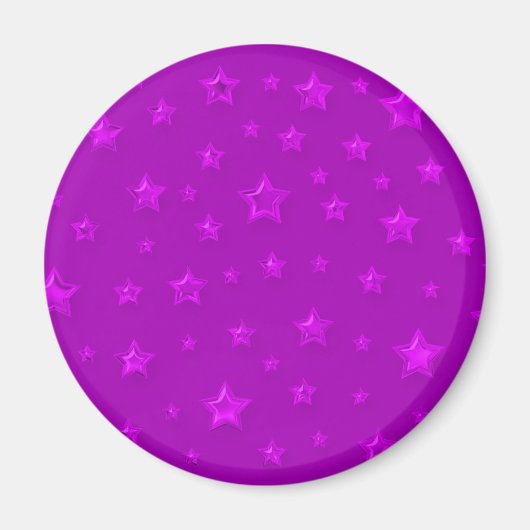 Starry Paars Magnet (Voorkant)