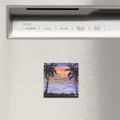 Starry Palm Beach Magneet (Insitu (Vaatwasser))