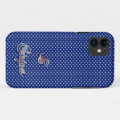 Starry Pattern Stars and Stripes Funny Case-Mate iPhone Case (Achterkant (horizontaal))