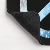 Starry Peace Sign Muismat (Hoek)