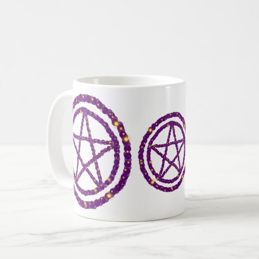Starry Pentacle Koffiemok (Voorkant links)