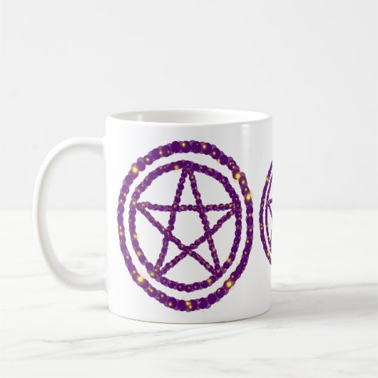 Starry Pentacle Koffiemok (Links)