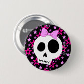 Starry Punk Button (Voorkant /achterkant)