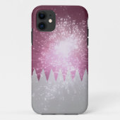 Starry Qatar Flag Case-Mate iPhone Case (Achterkant)