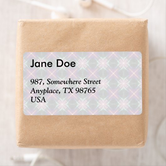 Starry quilt patroon etiket (Insitu)