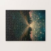 Starry Road Fantasy Landscape Sci-Fi Legpuzzel (Horizontaal)