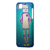 Starry Robot iPhone Case (Achterkant Links)