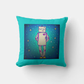 Starry Robot Sierkussen (Voorkant)