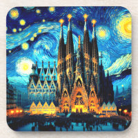 Starry Sagrada Familia Barcelona