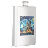Starry Sagrada Familia Barcelona Flacon (Rechts)