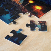 Starry Sagrada Familia Barcelona Legpuzzel (Zijkant)