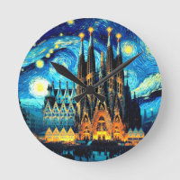 Starry Sagrada Familia Barcelona