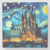 Starry Sagrada Familia Barcelona