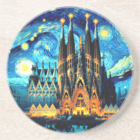 Starry Sagrada Familia Barcelona