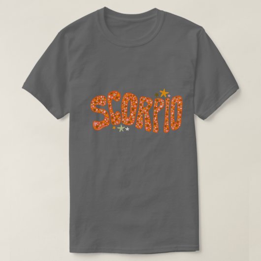Starry Scorpio T-shirt (Design voorkant)