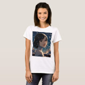 Starry Serenity Smile T-shirt (Voorkant volledig)
