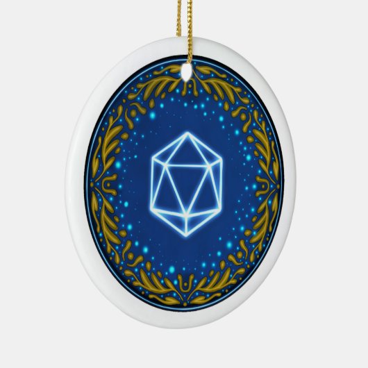 Starry Skies D20 Ornament (Rechts)