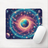 Starry Skies Thick Computer Mousepad Muismat (Met muis)