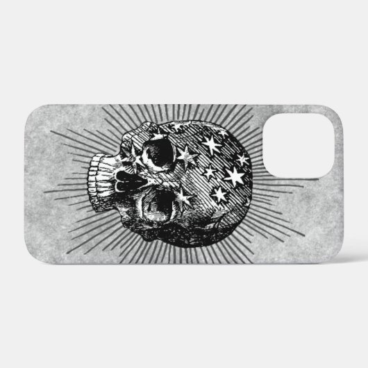 Starry Skull Case-Mate iPhone Case (Achterkant (horizontaal))