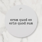 Starry Skull {{ met gepersonaliseerde tekst} Sleut Bedankjes Labels (Achterkant)