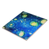 Starry Sky Alcohol Ink Painting Tegeltje (Zijkant)