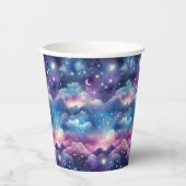 Starry Sky Baby shower Papieren Bekers (Voorkant)