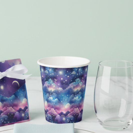 Starry Sky Baby shower Papieren Bekers