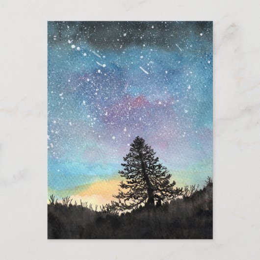 Starry Sky Briefkaart (Voorkant)