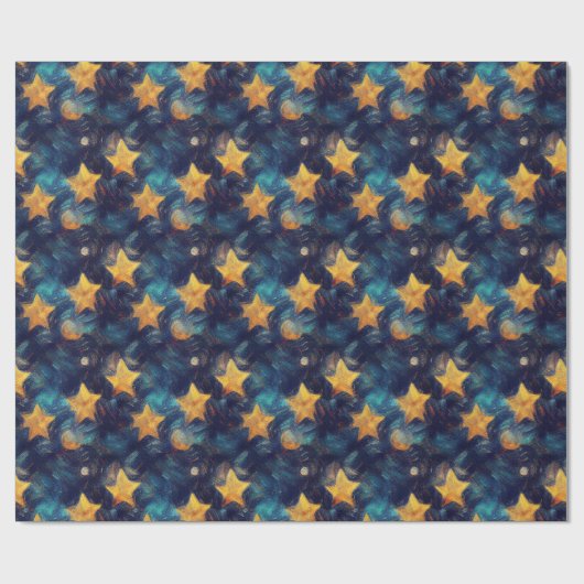 Starry Sky Cadeaupapier (Vlak)