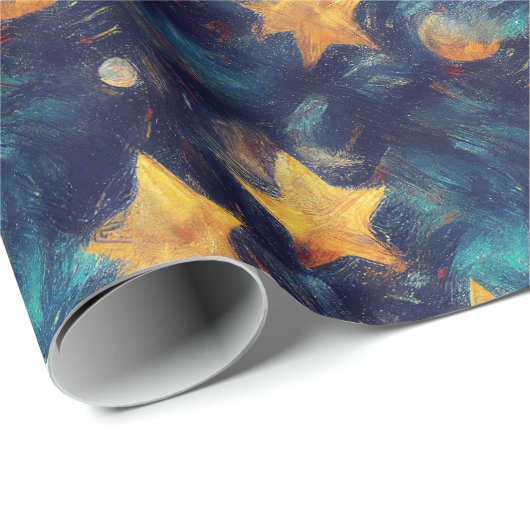 Starry Sky Cadeaupapier (Rol Hoek)