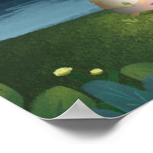 Starry Sky Camping Couple Tent Poster (Hoek)