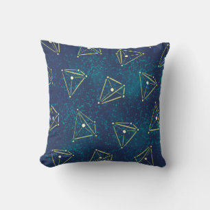 Starry Sky Chemistry Art – Molecule Constellaties Kussen