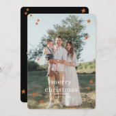 Starry Sky Christmas-Kaart Feestdagenkaart (Voorkant / Achterkant)