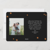 Starry Sky Christmas-Kaart Feestdagenkaart (Achterkant)