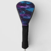 Starry Sky Galaxy Golfheadcover (Voorkant)
