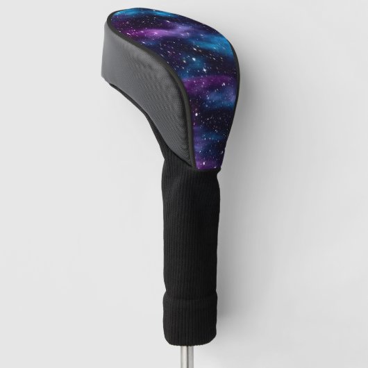Starry Sky Galaxy Golfheadcover (Schuin)