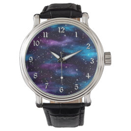 Starry Sky Galaxy Horloge