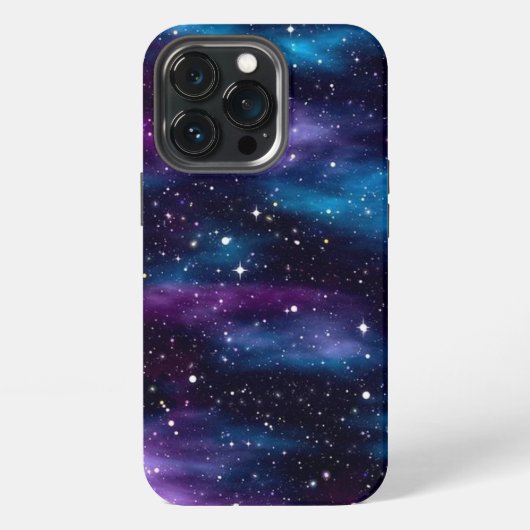 Starry Sky Galaxy iPhone Hoesje (Achterkant)