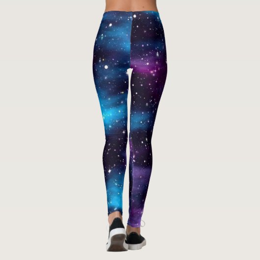 Starry Sky Galaxy Leggings (Achterkant)