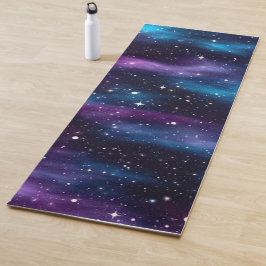 Starry Sky Galaxy Paars & Blue Yogamat