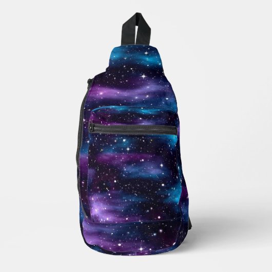 Starry Sky Galaxy Sling Bag (Voorkant)