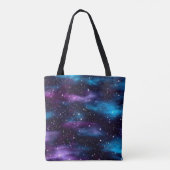 Starry Sky Galaxy Tote Bag (Achterkant)