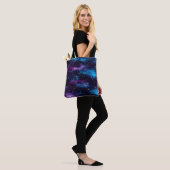 Starry Sky Galaxy Tote Bag (Op model)