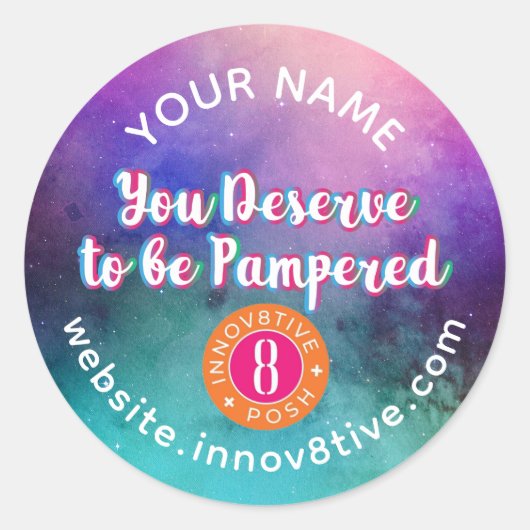 Starry Sky Innov8tive Posh label (Voorkant)