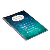 Starry Sky Inspirerend schrijven Notitieboek (Rechterzijde)