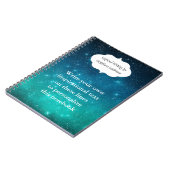 Starry Sky Inspirerend schrijven Notitieboek (Linkerzijde)